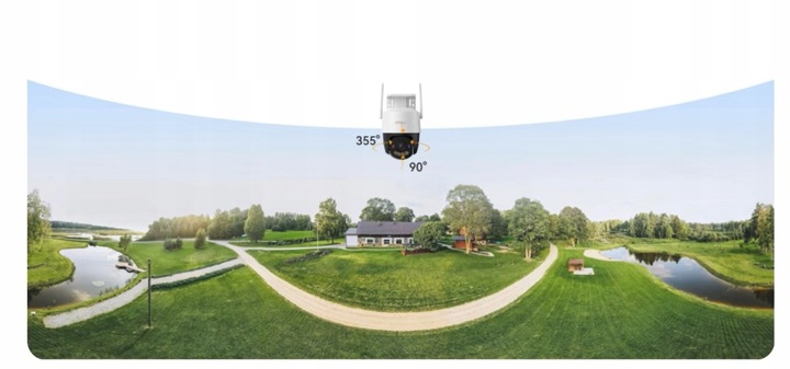 Cruiser SC Kamera WiFi Obrotowa IMOU IPC-K7FP-5H0WE 5MP Tracking