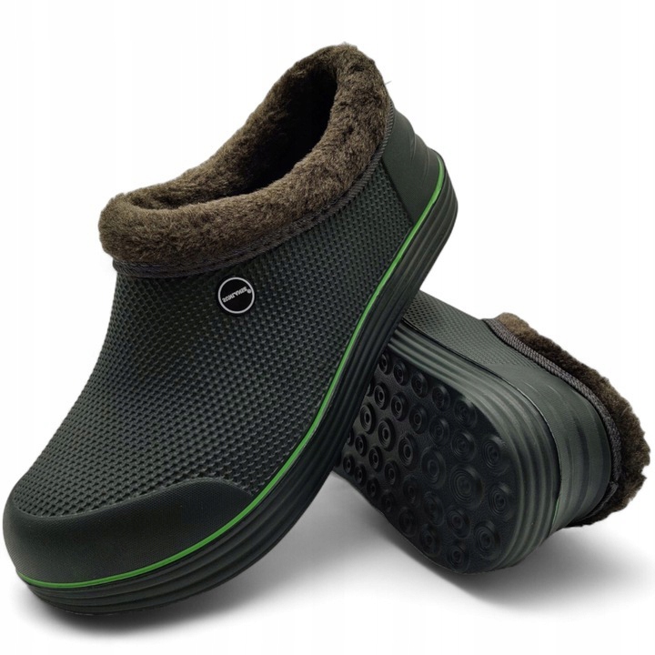 KALOSZE MĘSKIE Ocieplane ZIMOWE KRÓTKIE CHODAKI śniegowce NA GRZYBY 42