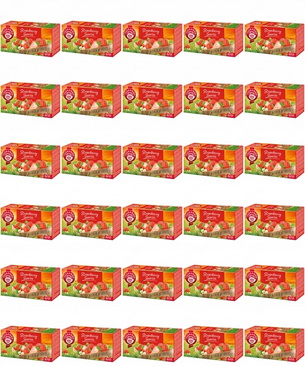 Herbata Teekanne Truskawka Strawberry 960 torebek