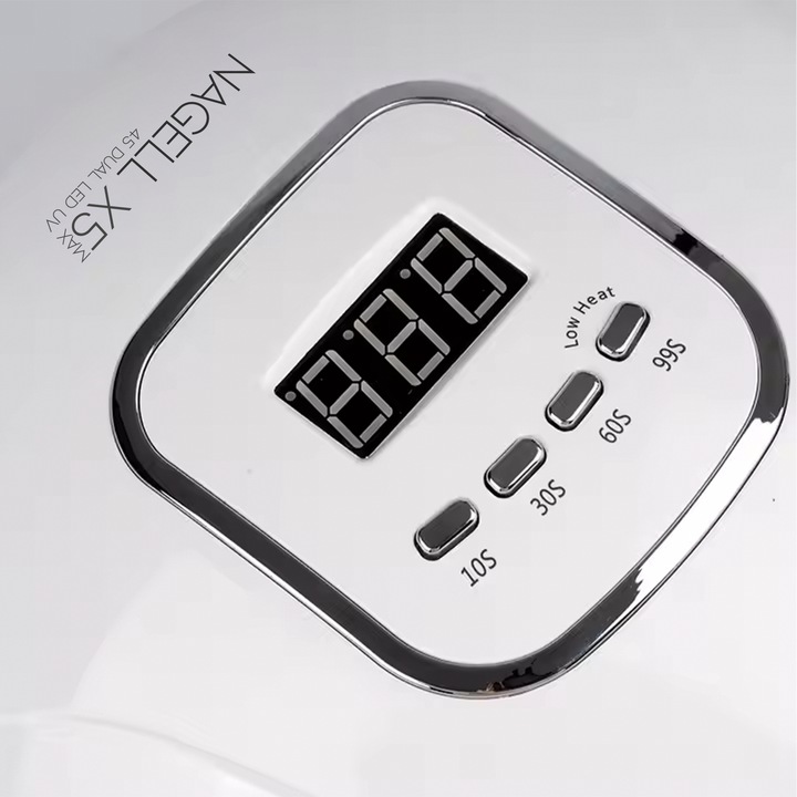 LAMPA DO PAZNOKCI UV DUAL LED SUN X5 MAX 150W MOCNA DO HYBRYD ŻELI