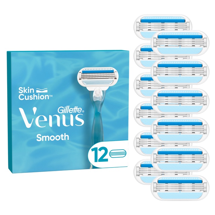 Venus Smooth, 12 wkładów do maszynki