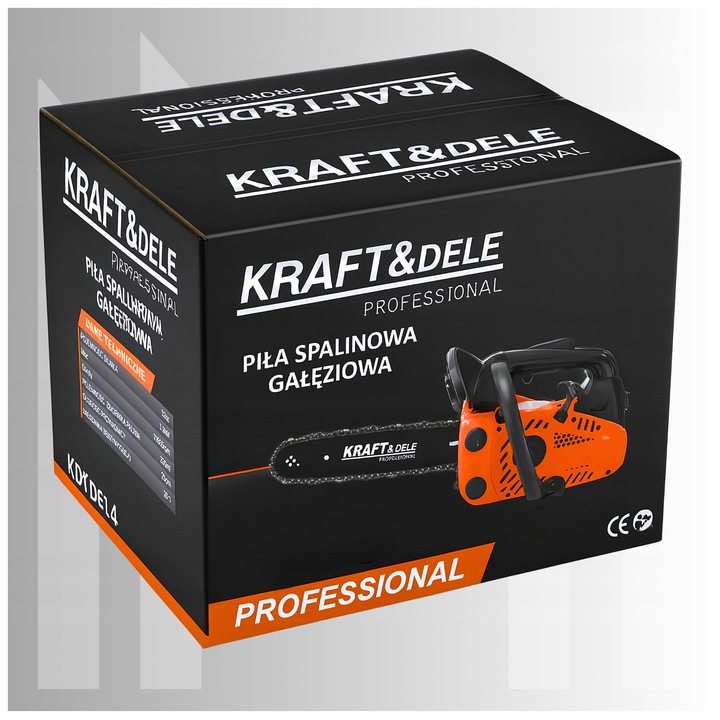 PIŁA ŁAŃCUCHOWA SPALINOWA GAŁĘZIÓWKA PILARKA DO DREWNA 3,9KM 25CM