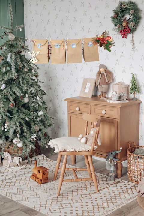 Kalendarz adwentowy DIY świąteczny eko ekologiczny zrób to sam Zestaw XXL