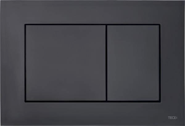 Tece Now przycisk spłukujący do WC czarny mat 9240407