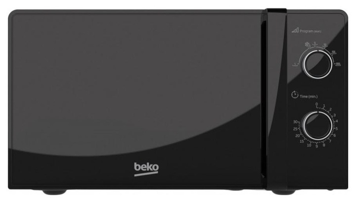 Kuchenka mikrofalowa CZARNA wolnostojąca BEKO 700W 20l MIKROFALÓWKA