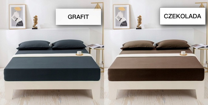 PRZEŚCIERADŁO BAWEŁNIANE Z GUMKĄ 120x200 PREMIUM RÓŻNE KOLORY SUPER JAKOŚĆ