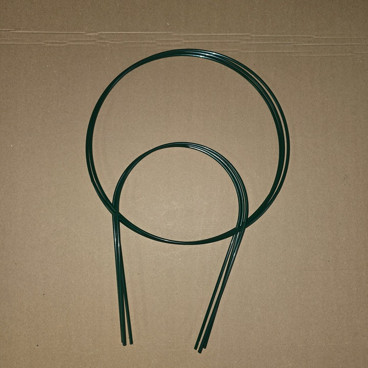 Podpora do kwiatów doniczkowych drabinka tyczka palik 3szt zielona storczyk