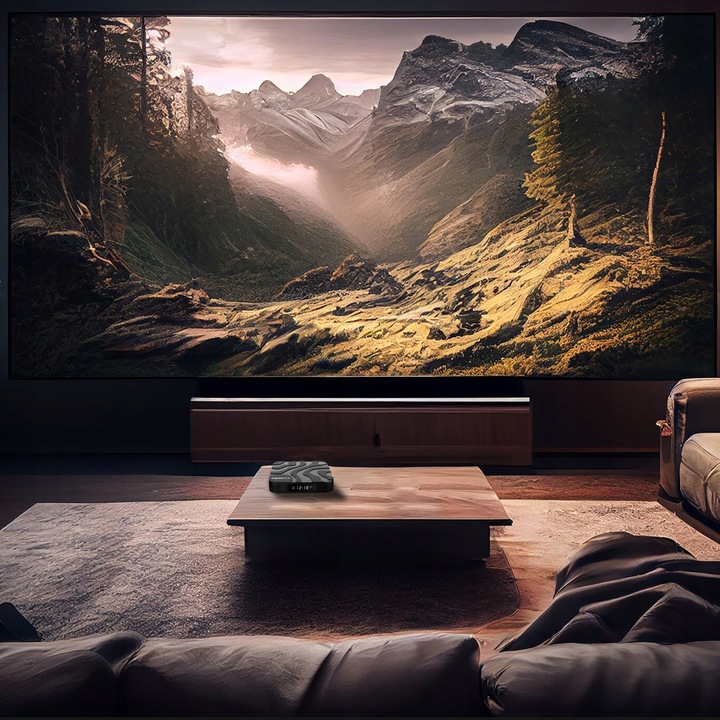 SMART TV BOX T95MAX ANDROID 9 64BIT 6K WIFI HDR USB 3.0 + PILOT KABEL