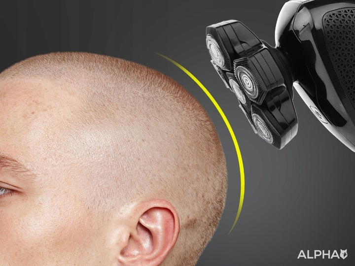 Golarka Męska Alpha 5W1 Maszynka + Trymer do Golenia Brody, Włosów i