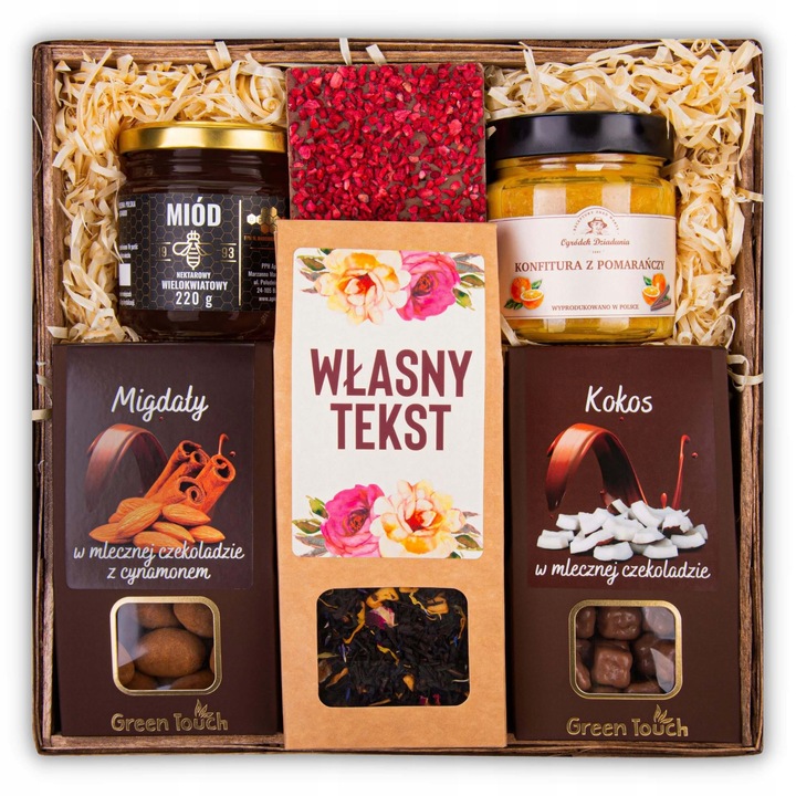 KOSZ PREZENTOWY podziękowanie personalizowane