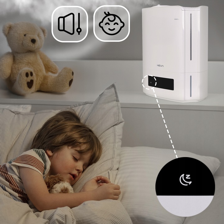 Nawilżacz powietrza ultradźwiękowy dyfuzor zapachowy MILO duży aż 5l