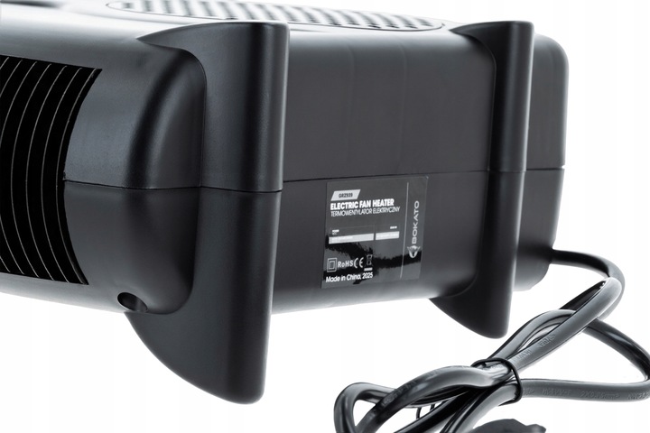 TERMOWENTYLATOR FARELKA GRZEJNIK ELEKTRYCZNY 2000W Z TERMOSTATEM 3