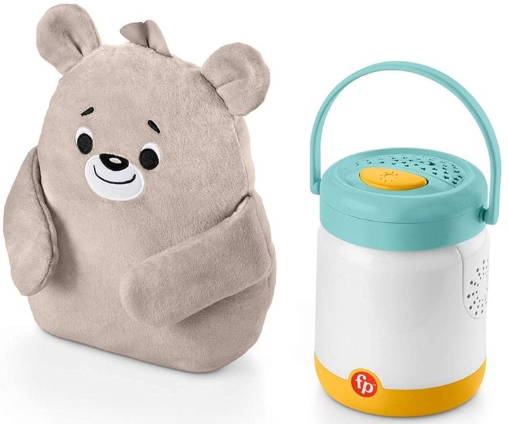 FISHER PRICE MIŚ SZUMIŚ PROJEKTOR GWIAZD PRZYTULANKA USPOKAJACZ MASKOTKA