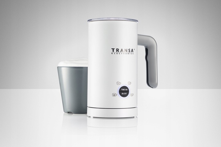 Spieniacz do mleka z PODGRZEWACZEM MilkyWhite 4 TRYBY SPIENIANIA MLEKA