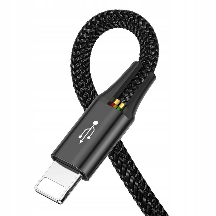 BASEUS SZYBKI KABEL 4W1 USB Lightning/2x USB C/micro USB MOCNY PRZEWÓD 1.2m