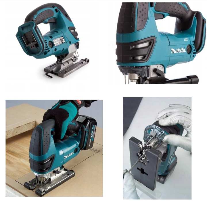 Wyrzynarka akumulatorowa 18V LXT Makita DJV180Z + 6 brzeszczoty