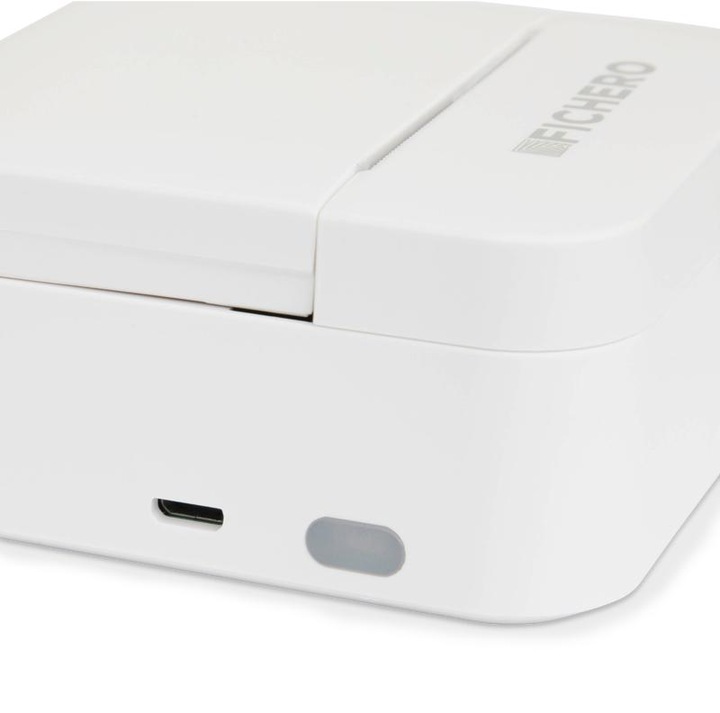 Mini Drukarka do Etykiet Naklejek Fichero Mini Pocket Przenośna + 3 Rolki