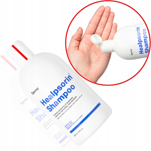 Łuszczyca AZS ŁZS Egzema Szampon Dermz Healpsorin