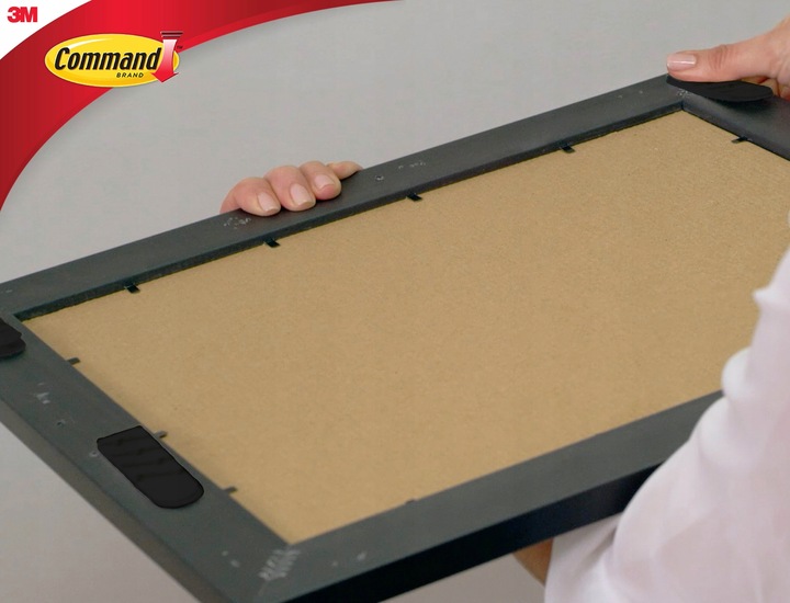 Command Rzepy Samoprzylepne do Ciężkich Obrazów Zestaw 8 szt(4 pary)