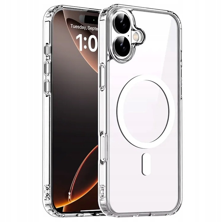 CASE ETUI DO iPHONE 16 DO MagSafe WZMACNIANE MAGNETYCZNE OBUDOWA