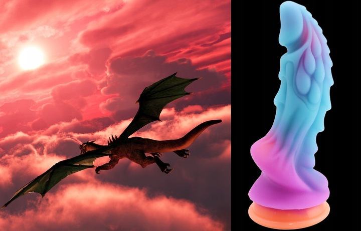 DILDO SMOK ZWIERZĘCY SEX PENIS POTWORA ANALNY WAGINALNY