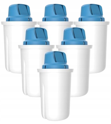 DAFI Wkład filtrujący do dzbanka filtrującego wodę magnezowy 6 sztuk