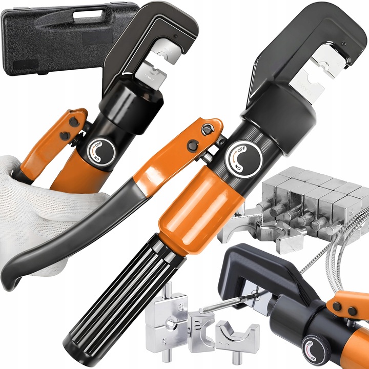 ZACISKARKA DO TULEJEK PRASKA DO KABLI SZEŚCIOKĄTNA HYDRAULICZNA +