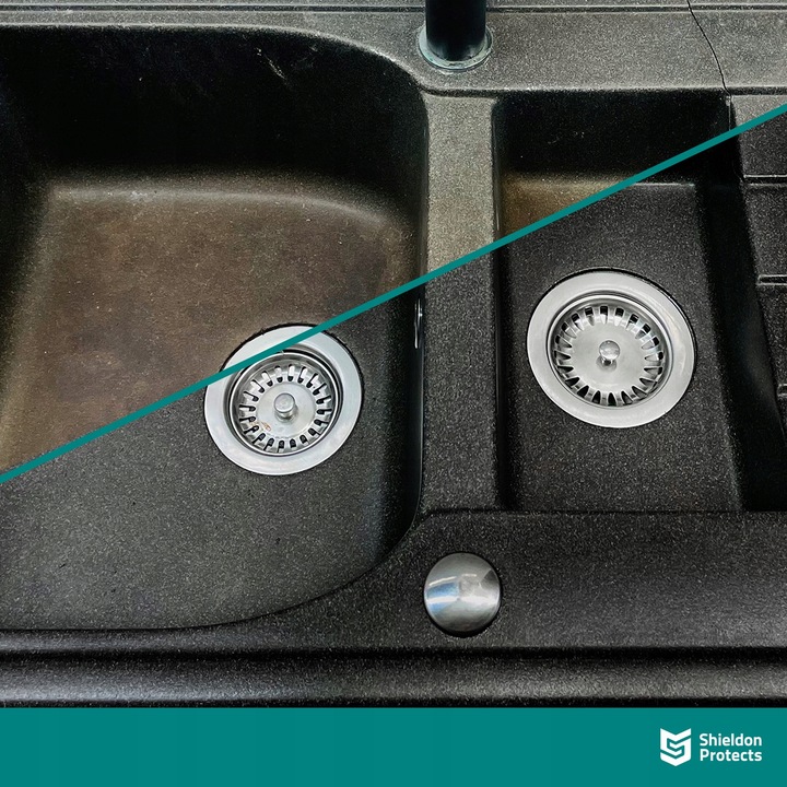 Zestaw do czyszczenia zlewu granitowego WOW + SUPER + impregnat SINK