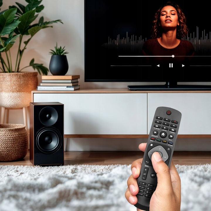 Pilot RM-L1225 Zamiennik do Telewizora TV Philips LED Smart