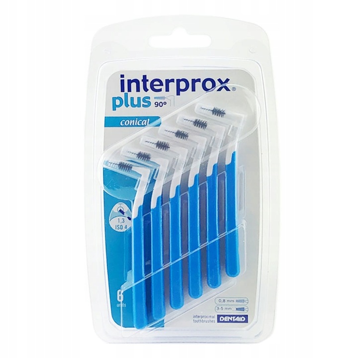 INTERPROX PLUS 2G DENTAID 1,7 CONIC 6 szt.
