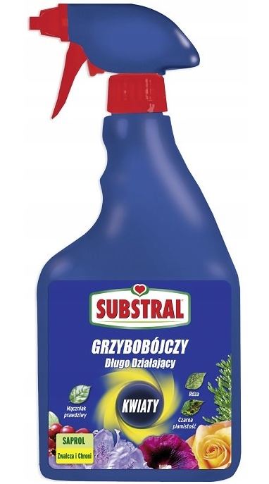Środek grzybobójczy spray kwiaty Saprol 750ml długodziałający Substral