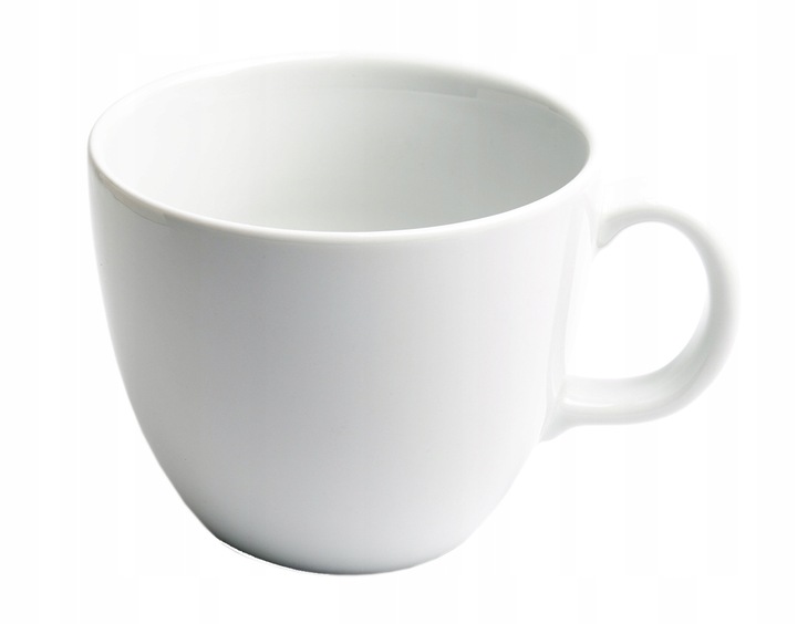 Kubek 1L JUMBO Bialy Lubiana Hit sprzedaży!