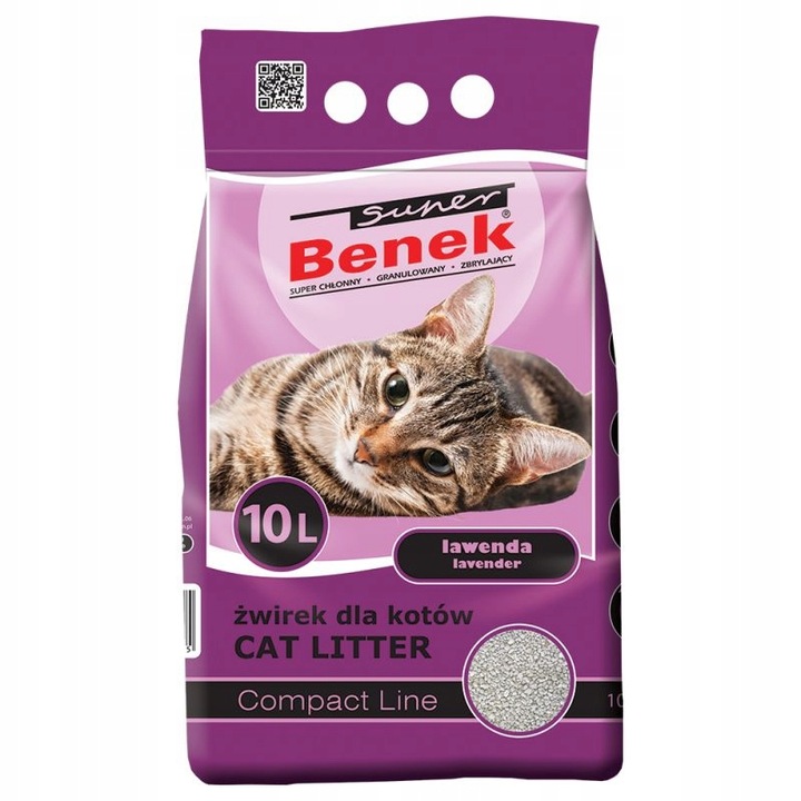 Super Benek Compact Lawenda 10L Active