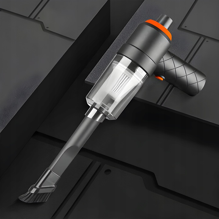 ODKURZACZ SAMOCHODOWY RĘCZNY MAŁY BEZPRZEWODOWY 120W DO AUTA USB
