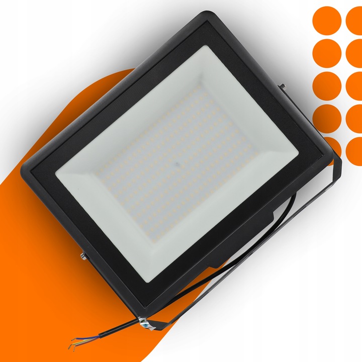 Halogen LED Naświetlacz Reflektor Zewnętrzny Lampa 200W IP65