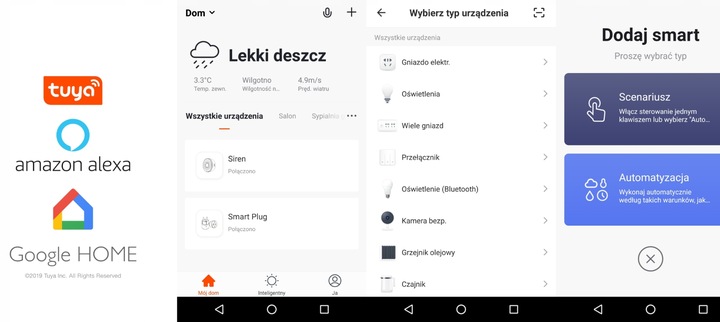 HIGROMETR TERMOMETR WIFI TUYA SMART HOME