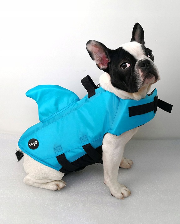 KAPOK KAMIZELKA RATUNKOWA DLA PSA do Wody Rekin S Ubranko do Pływania Fazoo