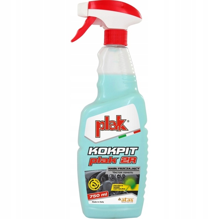 PLAK 2R do konserwacji plastikow wew. samochodu 750ml atomizer z woskiem ca