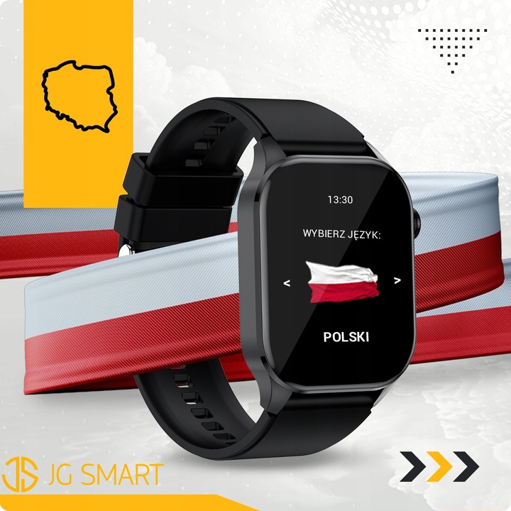 SMARTWATCH DAMSKI ZEGAREK POMIAR GLUKOZY CIŚNIENIE MENU PL ROZMOWY 2 PASKI