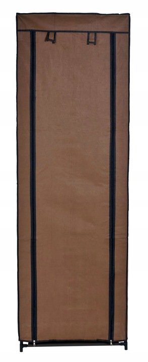 SZAFKA TEKSTYLNA Z PÓŁKAMI NA BUTY SKŁADANA STOJAK REGAŁ ORGANIZER