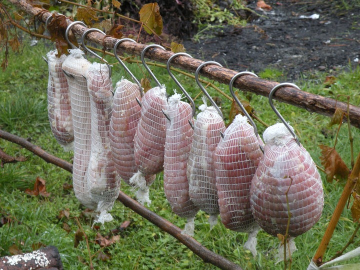 Hak haczyk wędzarniczy do wędzenia wędlin fi 5mm S/14,5cm 10 sztuk ZUT