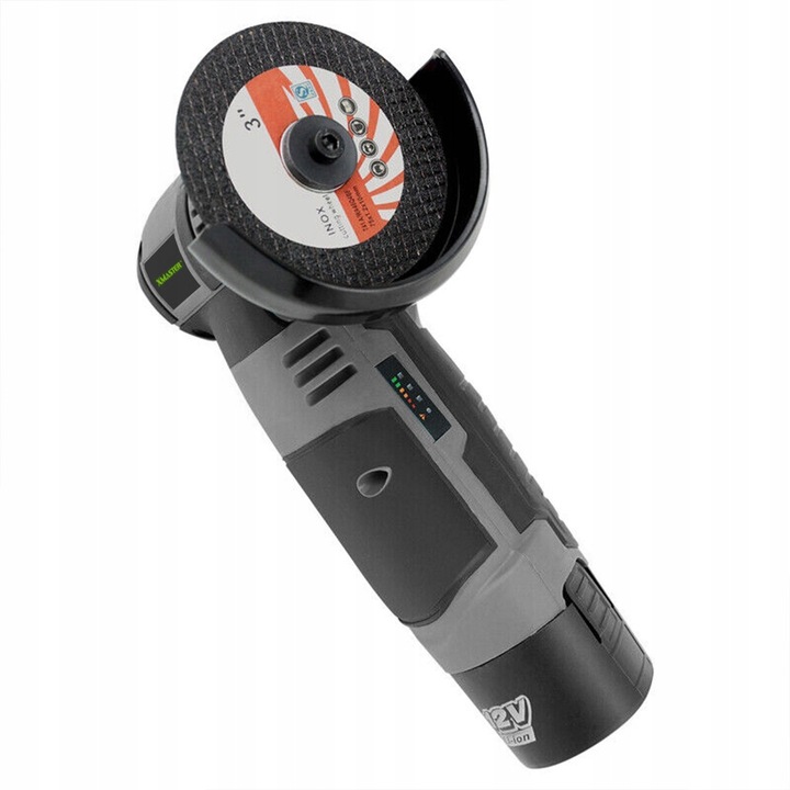 SZLIFIERKA KĄTOWA DO CIĘCIA AKUMULATOROWA 19500 RPM 6 TARCZ ZESTAW 2x