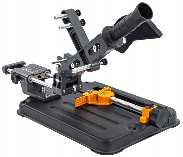 STOJAK DO SZLIFIERKI KĄTOWEJ Z POSUWEM STATYW UCHWYT MOCOWANIE 115-125