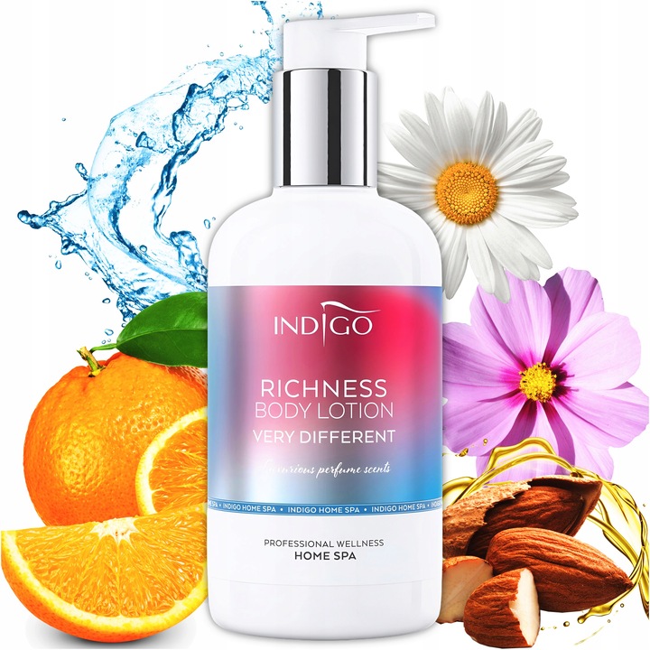 BALSAM DO CIAŁA INDIGO BODU LOTION VERY DIFFRENT NAWILŻA I PIELĘGNUJE