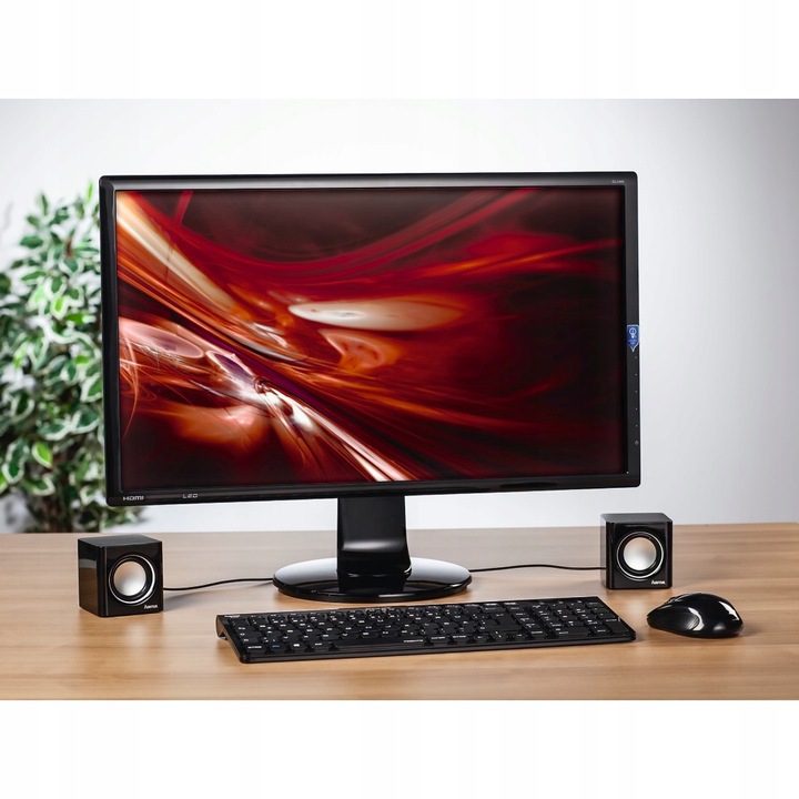 Hama GŁOŚNIKI KOMPUTEROWE do laptopa, PC stereo