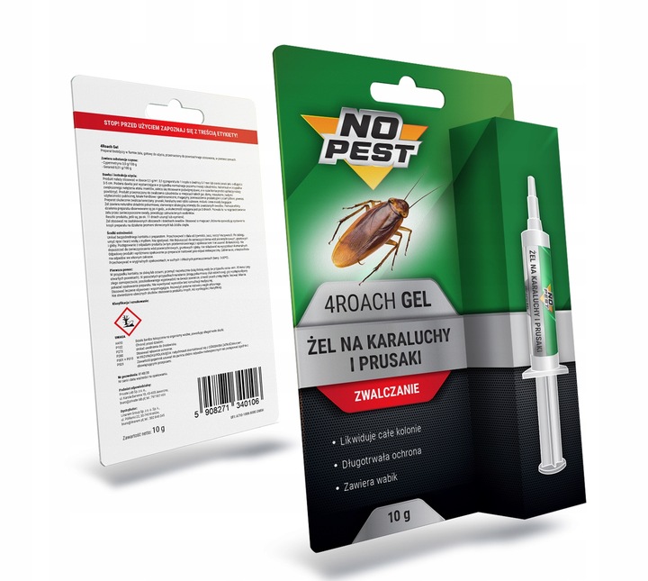 ŻEL TRUTKA ŚRODEK PREPARAT NA PRUSAKI KARALUCHY KARACZANY PCHŁY NO PEST