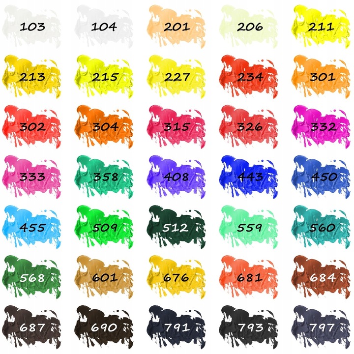 Zestaw 12 kolorów farb AKRYLOWYCH Value Series Phoenix 12x100ml artystyczne