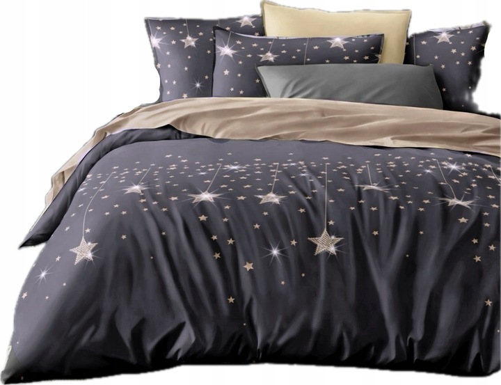 POŚCIEL 200x220 +2x POSZEWKA +PRZEŚCIERADŁO DESIGN