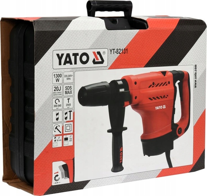 YATO MŁOT UDAROWY OBROTOWY SDS MAX 20J