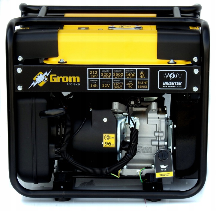 AGREGAT PRĄDOTWÓRCZY inwerterowy inwertorowy 4,4kW MIEDZIANY STOJAN